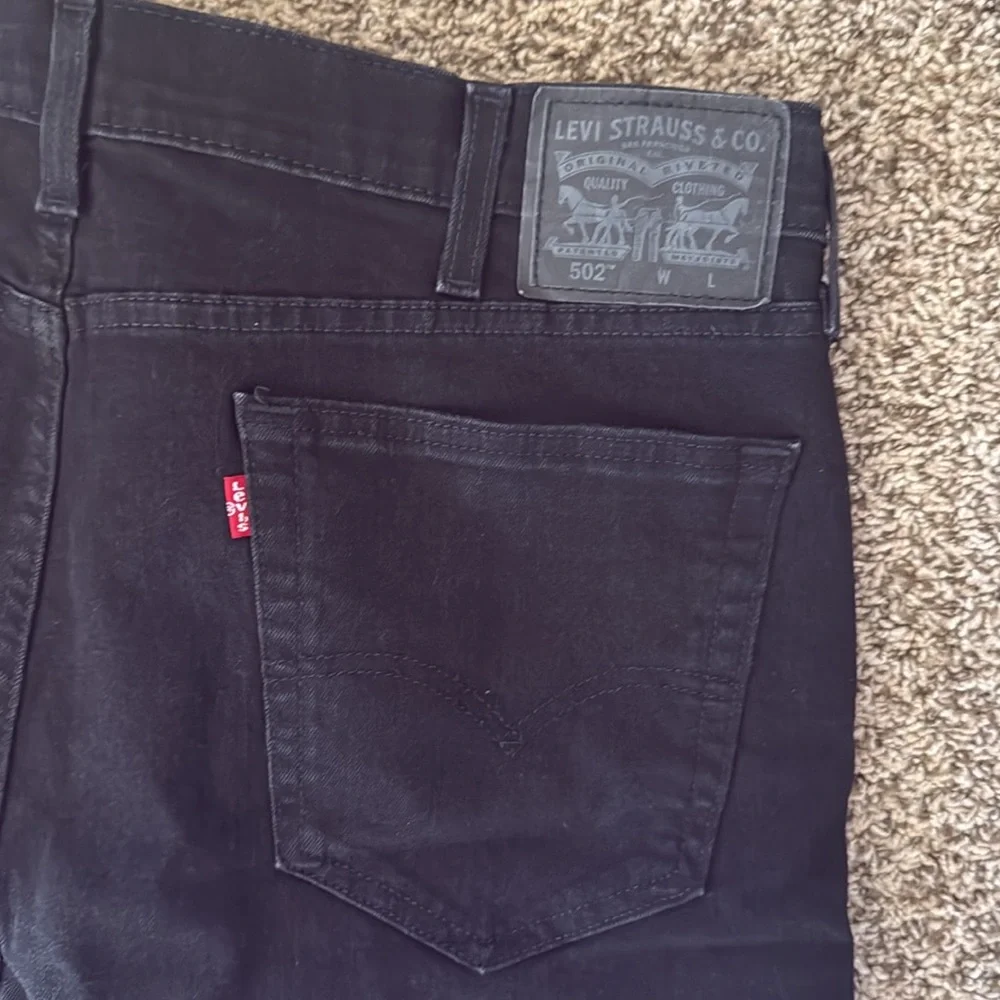 Men’s Levi black jeans 38x36